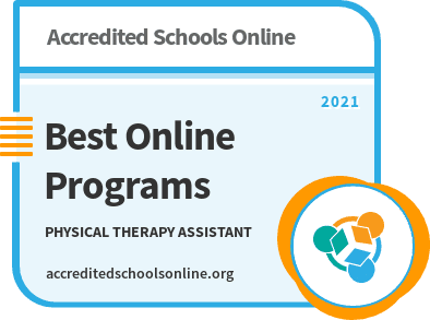 Best Online Physical Therapy Assistant Programs badge